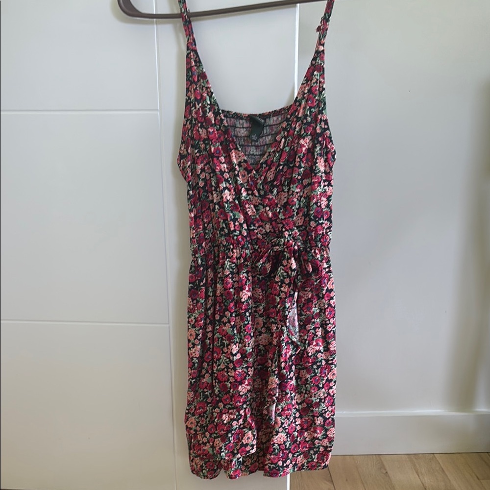 Floral Sleeveless Romper